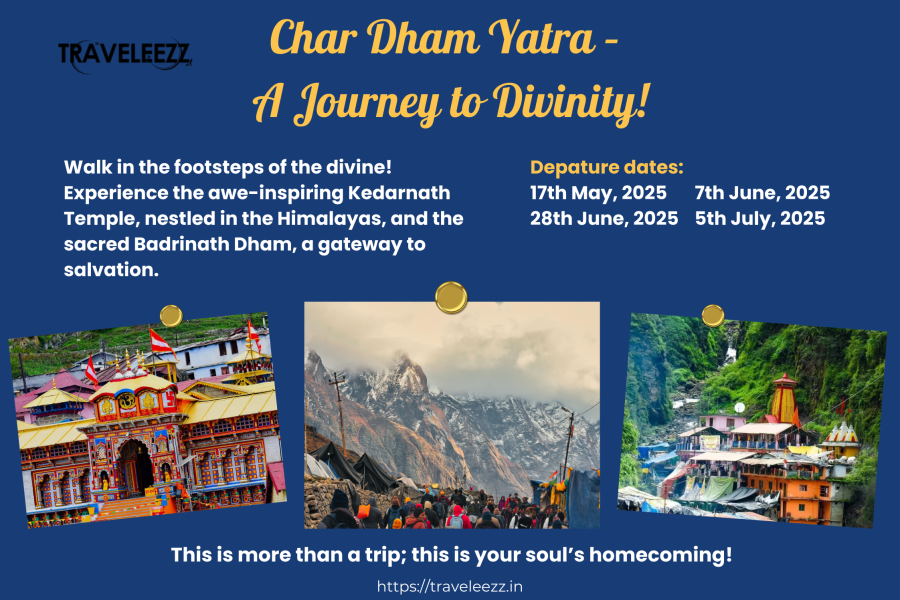 Chardham Yatra – Yamunotri, Gangotri, Kedarnath, and Badrinath
